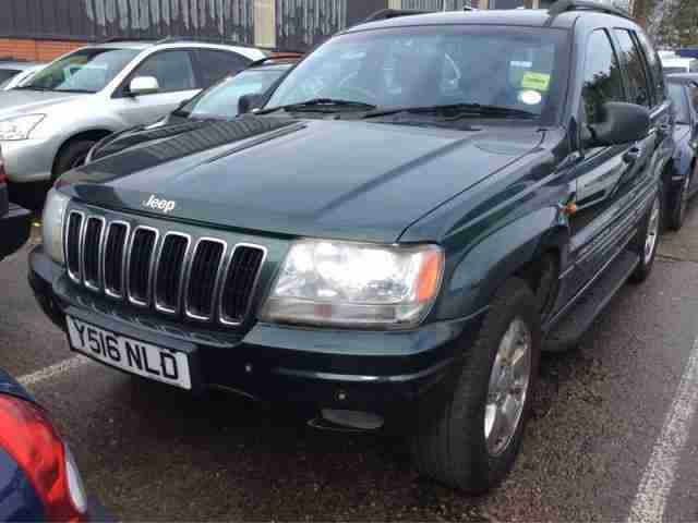 2001 Jeep Grand Cherokee Limited 4.0 Auto Genuine 28,000 Miles 1 Former Keeper