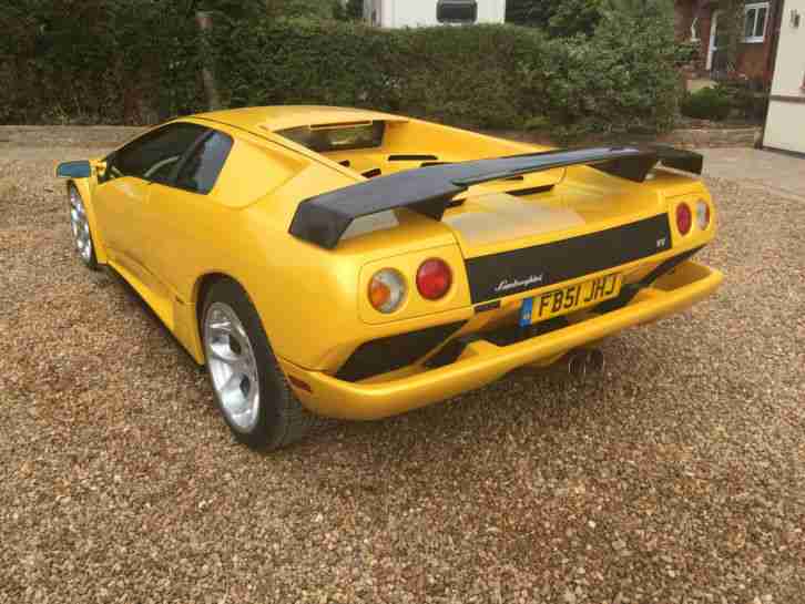 2001 LAMBORGHINI DIABLO 6.0 VT - FINAL EDITION - VERY LOW MILES