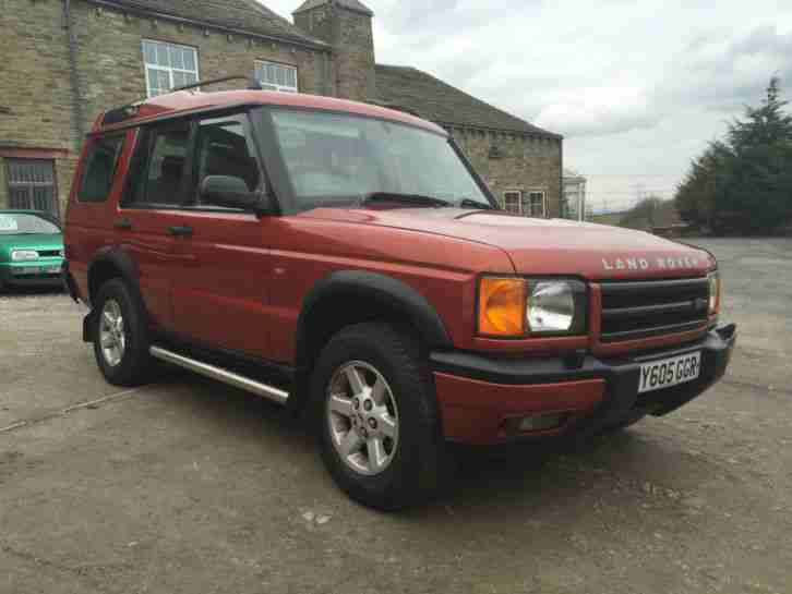 2001 LAND ROVER DISCOVERY TD5 GS ORANGE