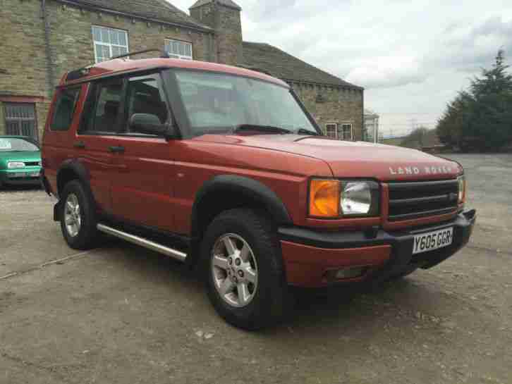 2001 LAND ROVER DISCOVERY TD5 GS ORANGE CHROME STEPS