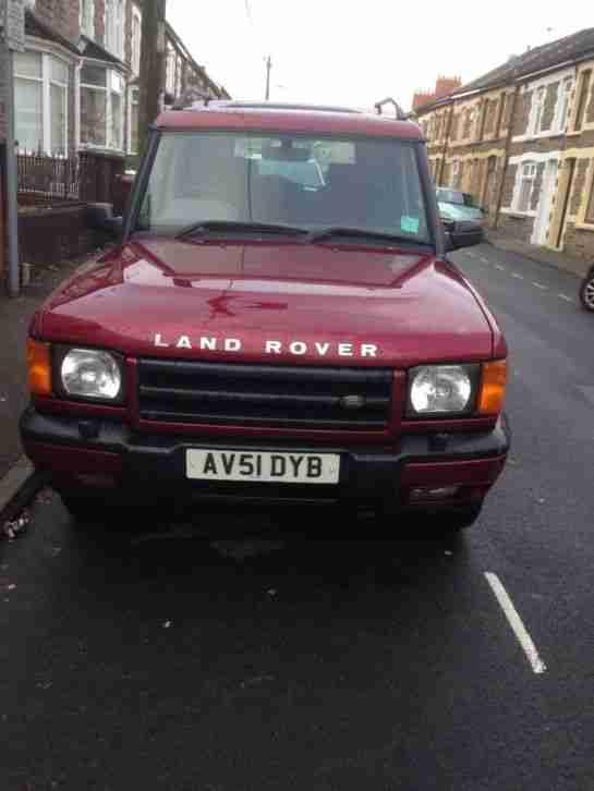 2001 LAND ROVER DISCOVERY TD5 GS RED