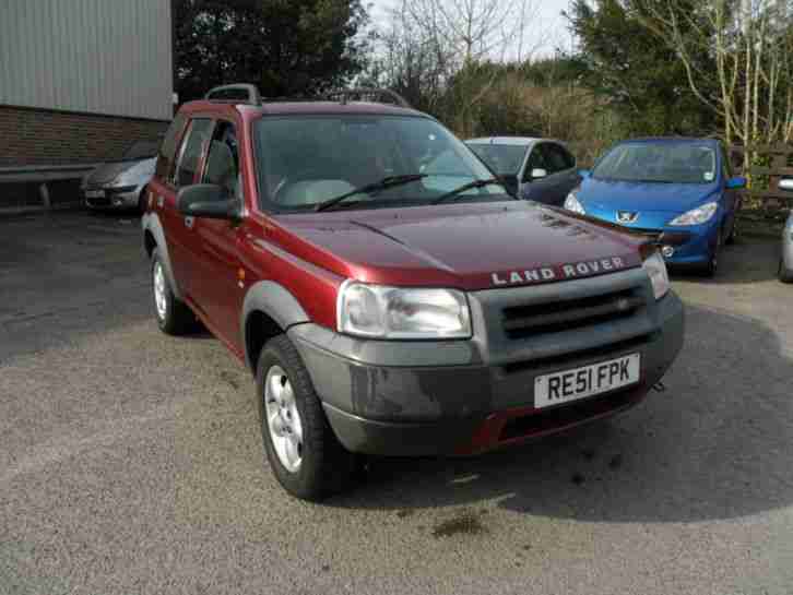 2001 LAND ROVER FREELANDER TD4 GS RED