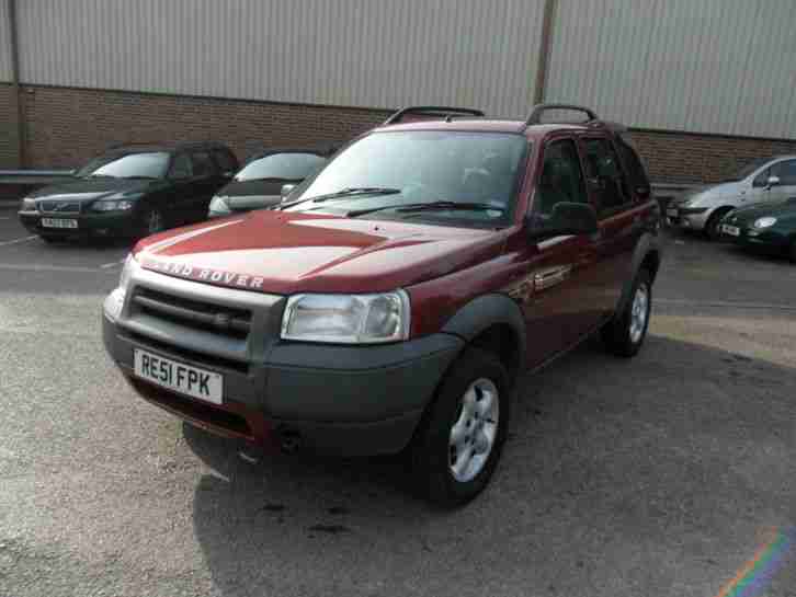 2001 LAND ROVER FREELANDER TD4 GS RED
