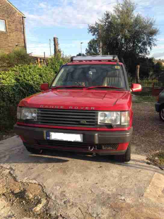 2001 LAND ROVER RANGE ROVER DHSE AUTO RED 7