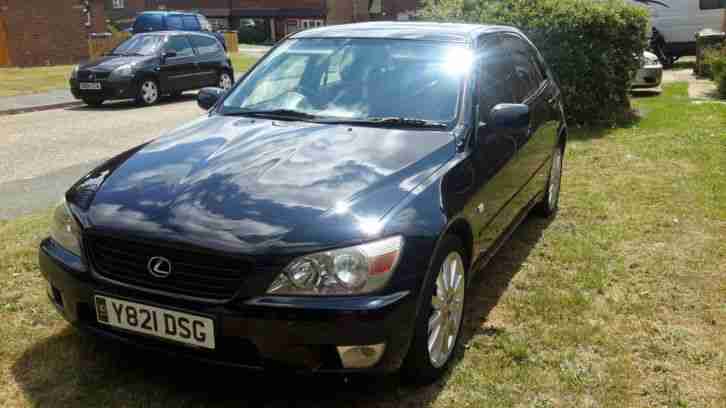 2001 LEXUS IS200 S AUTO in stunning BLACK