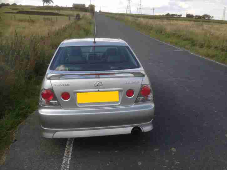 2001 LEXUS IS200 SE Sport SILVER Tax and Test factory body kit may Px