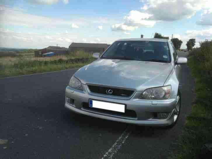 2001 LEXUS IS200 SE Sport SILVER Tax and Test factory body kit may Px