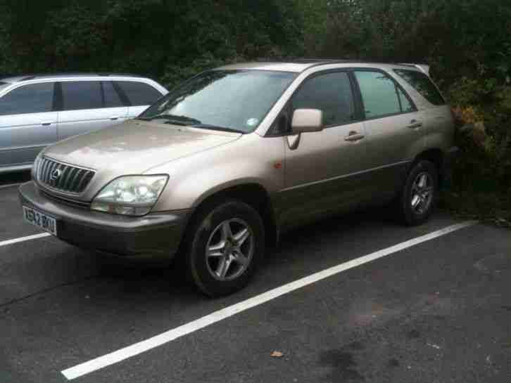 2001 LEXUS RX300 SE AUTO PETROL/LPG SPARES/REPAIRS (DRIVE AWAY)