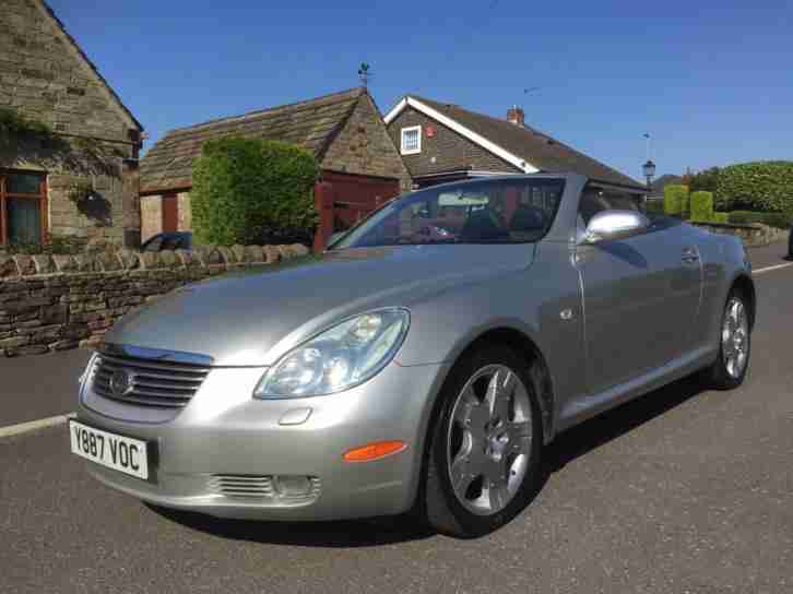 2001 LEXUS SC 430 4.3 2DR