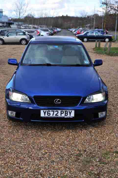 2001 Lexus IS200 Sport 6 speed manual, previously Cat D