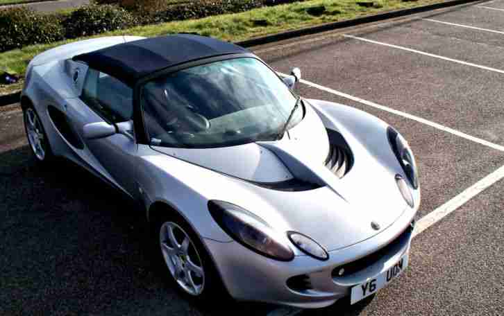 2001 Lotus Elise S2 convertible Honda engine PX TVR Tuscan silver classic car