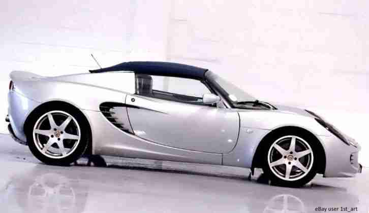 2001 Elise S2 convertible RACE TECH PX