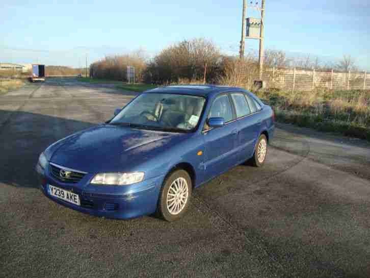 2001 MAZDA 626 GXI BLUE