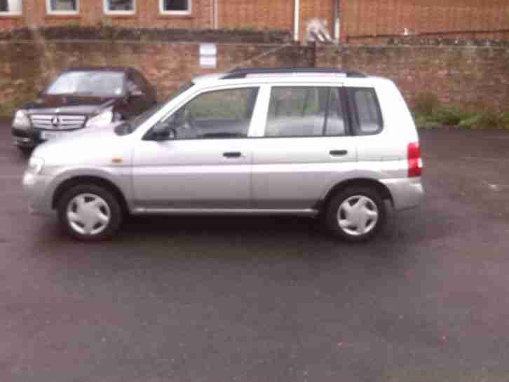 2001 MAZDA DEMIO LXI SILVER 1300cc NO RESERVE
