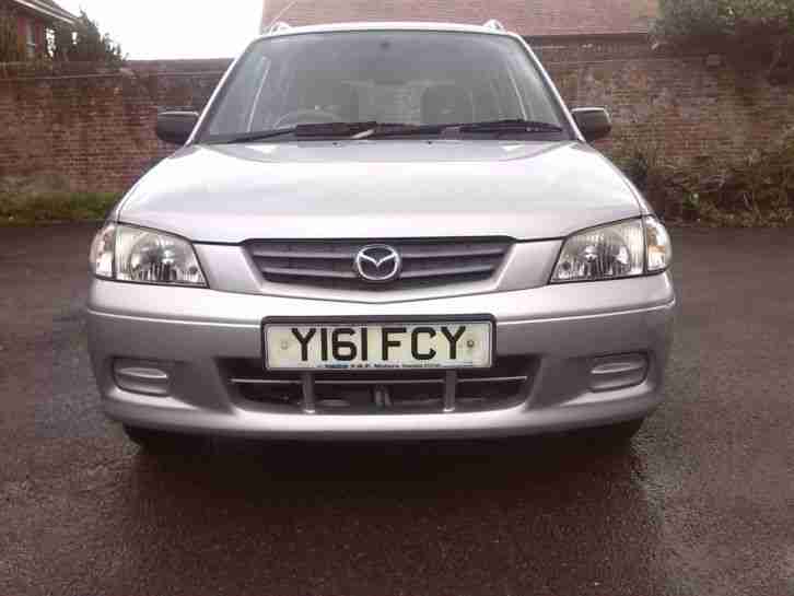 2001 MAZDA DEMIO LXI SILVER 1300cc NO RESERVE