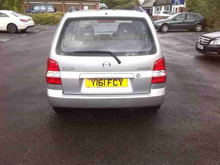 2001 MAZDA DEMIO LXI SILVER 1300cc NO RESERVE