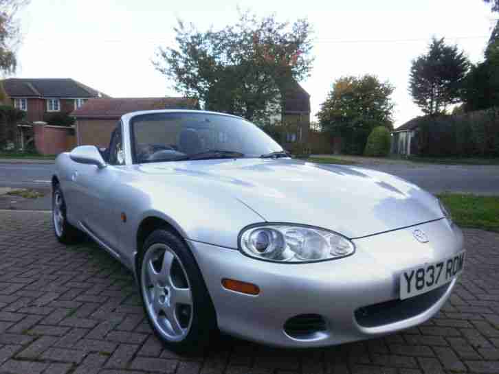 2001 MAZDA MX-5 SILVER WITH HARDTOP