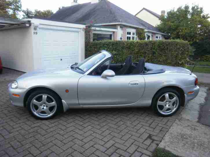 2001 MAZDA MX-5 SILVER WITH HARDTOP