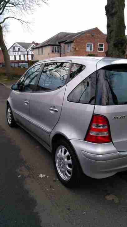 2001 MERCEDES A140 ELEGANCE AUTO SILVER