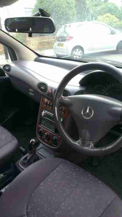 2001 MERCEDES A160 ELEGANCE SILVER
