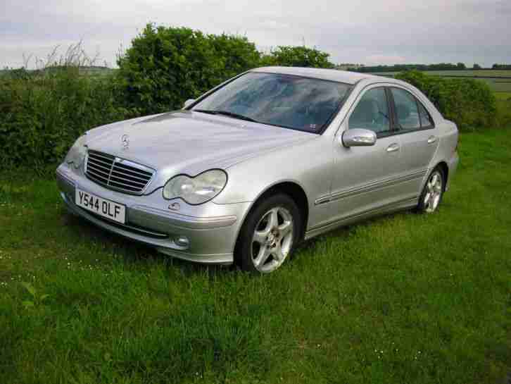 2001 MERCEDES C180 AVANTGARDE AUTO SILVER