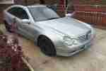 2001 MERCEDES C200 KOMPRESSOR AUTO SILVER