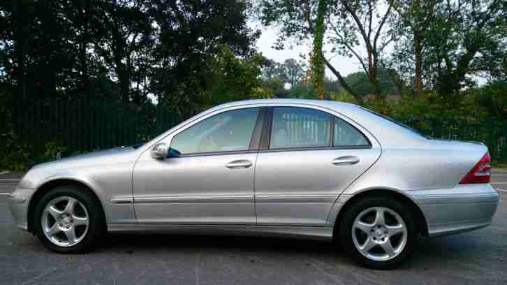 2001 MERCEDES C200 KOMPRESSOR AVANTGARDE SILVER