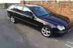 2001 MERCEDES C220 CDI AVANTGARDE AUTO BLACK