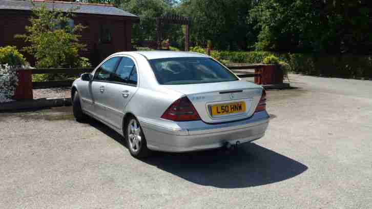 2001 MERCEDES C270 CDI ELEGANCE AUTO SILVER **NO RESERVE **