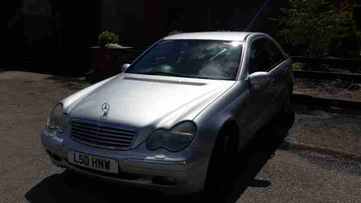 2001 MERCEDES C270 CDI ELEGANCE AUTO SILVER **NO RESERVE **
