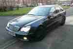 2001 MERCEDES C270 CDI ELEGANCE BLACK