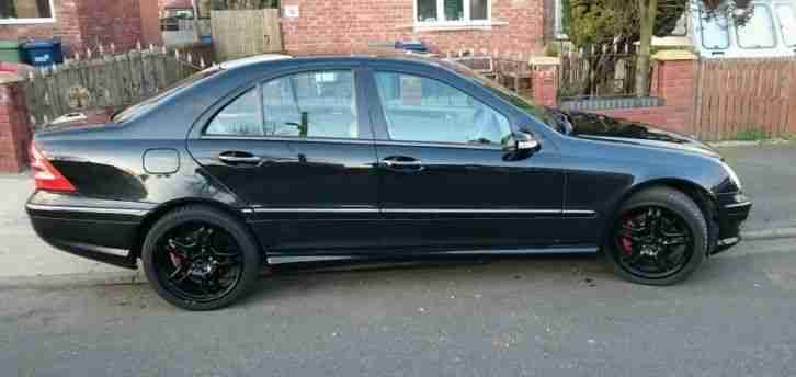 2001 MERCEDES C270 CDI ELEGANCE BLACK