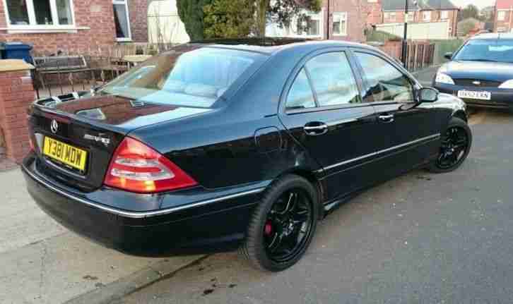 2001 MERCEDES C270 CDI ELEGANCE BLACK