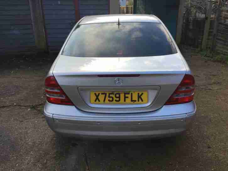 2001 MERCEDES C320 AVANTGARDE AUTO SILVER