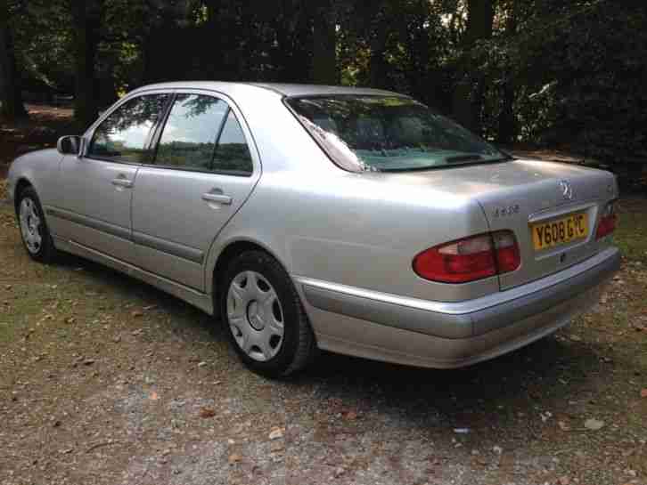 2001 MERCEDES E320 CDI CLASSIC AUTO SILVER "to clear" no reserve