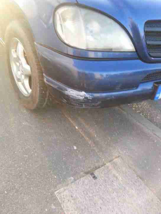 2001 MERCEDES ML 270 CDI AUTO BLUE