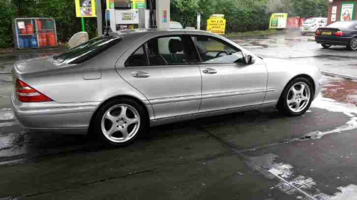 2001 MERCEDES S500 PRIVATE PLATE INCLUDED