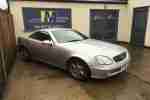 2001 MERCEDES SLK 230 KOMPRESSOR SILVER FSH