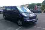 2001 MERCEDES VITO 112 CDI BLACK 97k excelent