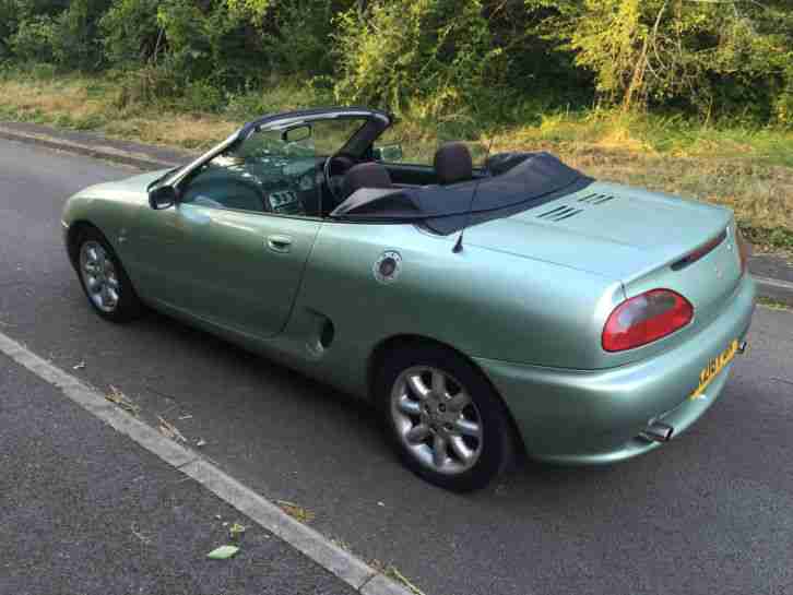 2001 MG MGF ALUMINA GREEN WITH FULL MG SERVICE HISTORY PRISTINE CONDITION NOT TF