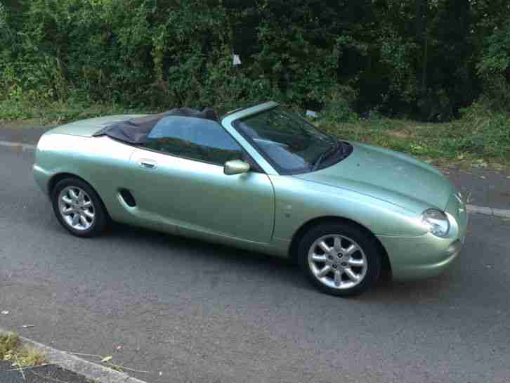 2001 MG MGF ALUMINA GREEN WITH FULL MG SERVICE HISTORY PRISTINE CONDITION NOT TF