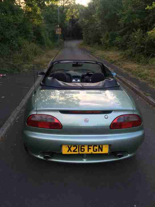 2001 MG MGF ALUMINA GREEN WITH FULL MG SERVICE HISTORY PRISTINE CONDITION NOT TF