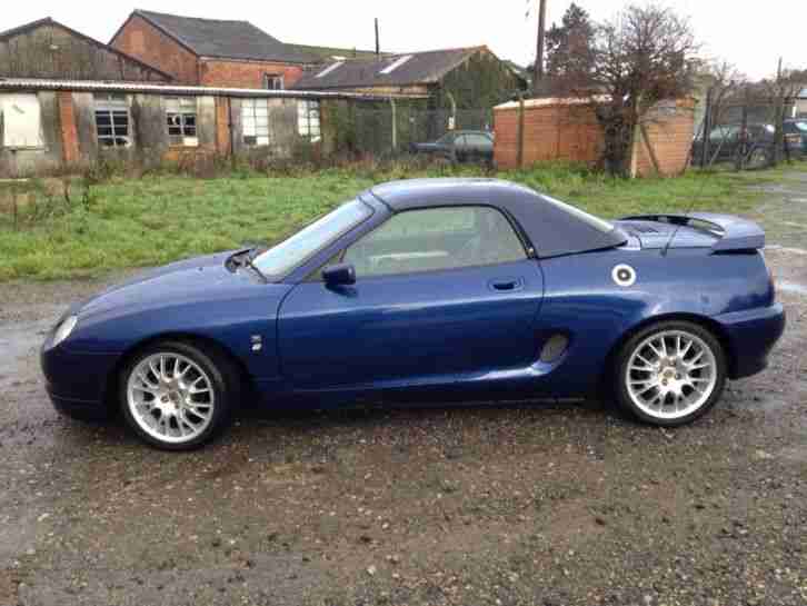 2001 MG MGF FREESTYLE BLUE with hard top