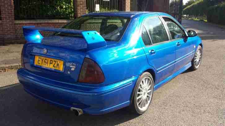 2001 MG ZS 180 v6 TROPHY BLUE
