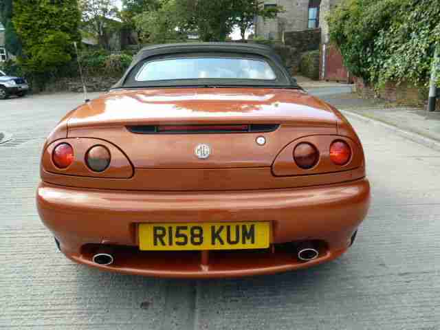 2001 MGF 1.8 Top Spec,Private Reg,Low Miles,PAS,Leather,Outstanding!