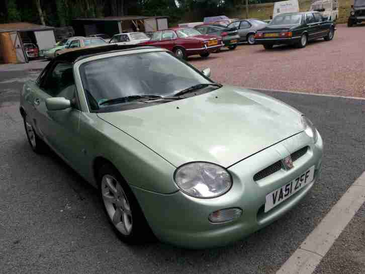 2001 MGF LHD LEFT HAND DRIVE UK REGESTERD WITH V5 LOG BOOK