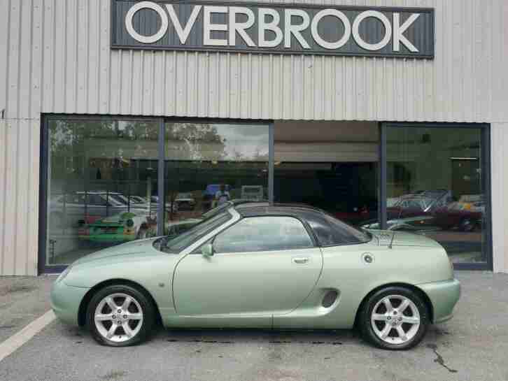 2001 MGF LHD LEFT HAND DRIVE UK REGESTERD WITH V5 LOG BOOK