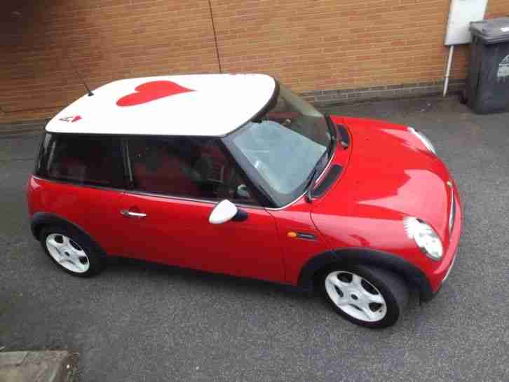 2001 MINI COOPER RED JOHN COOPER WORKS !!! NEW MOT !!!
