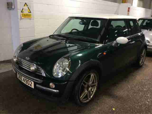 2001 MINI MINI COOPER GREEN PRIVATE NUMBER PLATE UPGRADED ALLOY WHEELS VALUE
