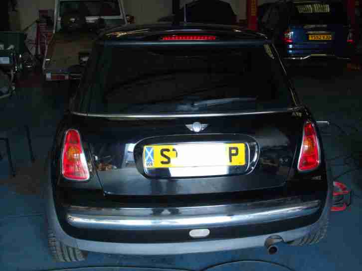 2001 MINI MINI ONE BLACK MOT JAN 2015 TAX SEPT 2014